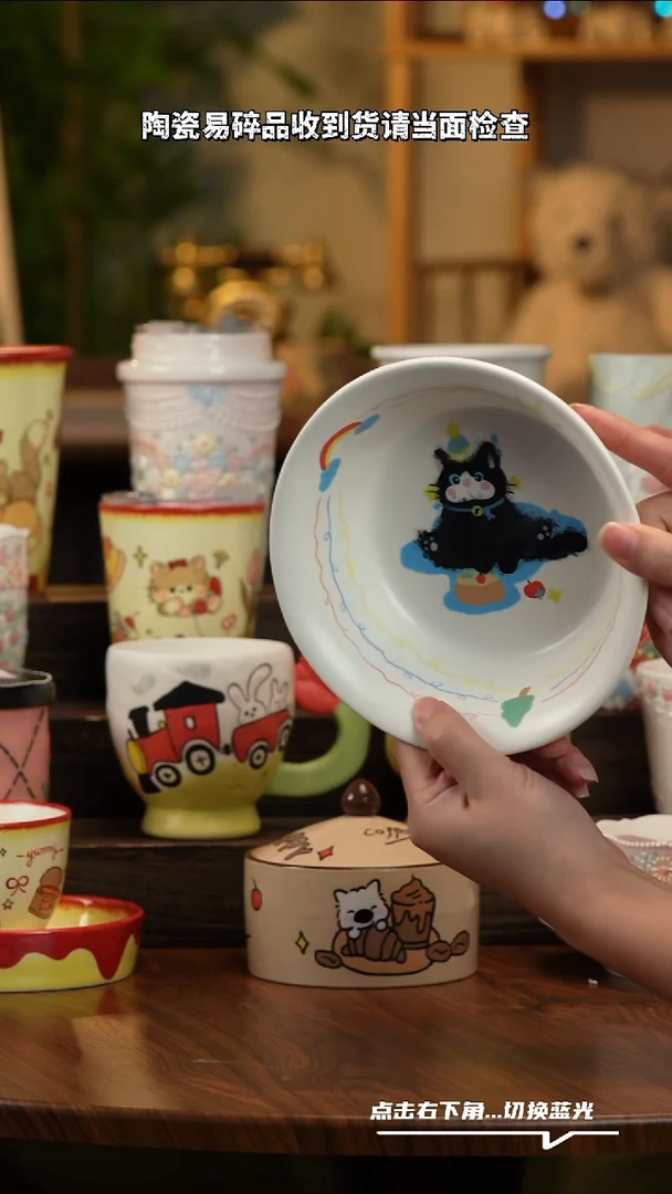 瓷片A036景德镇原创手工陶瓷