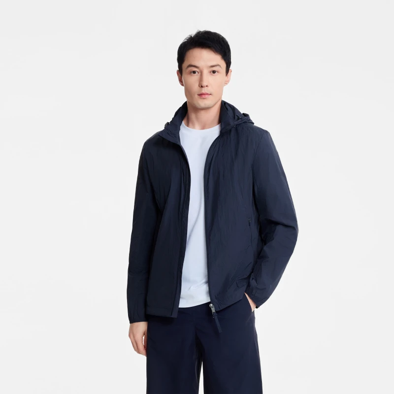 【专业进阶防晒】AIGLE艾高春夏防晒防泼水凉感轻量夹克防晒男AW43
