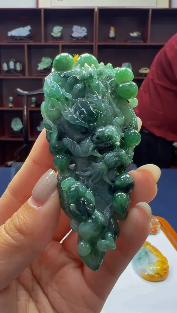 【闪购商品】定制翡翠未镶嵌7-Q2025-3-7-27