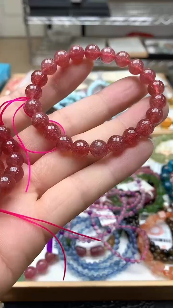 【闪购商品】石英质玉手链未镶嵌手链90