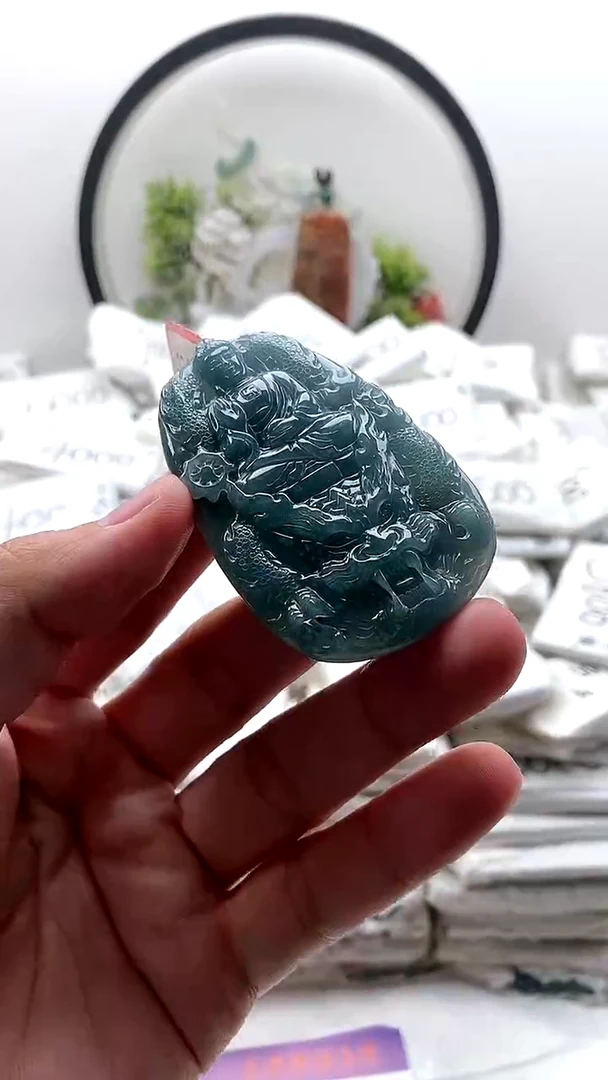 颈饰未镶嵌翡翠阿弥陀佛