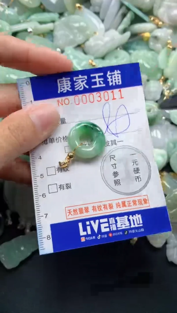 颈饰未镶嵌翡翠3011