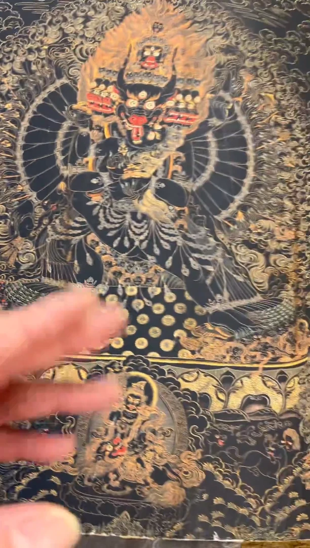 卷轴画大朱画院老六专属w94