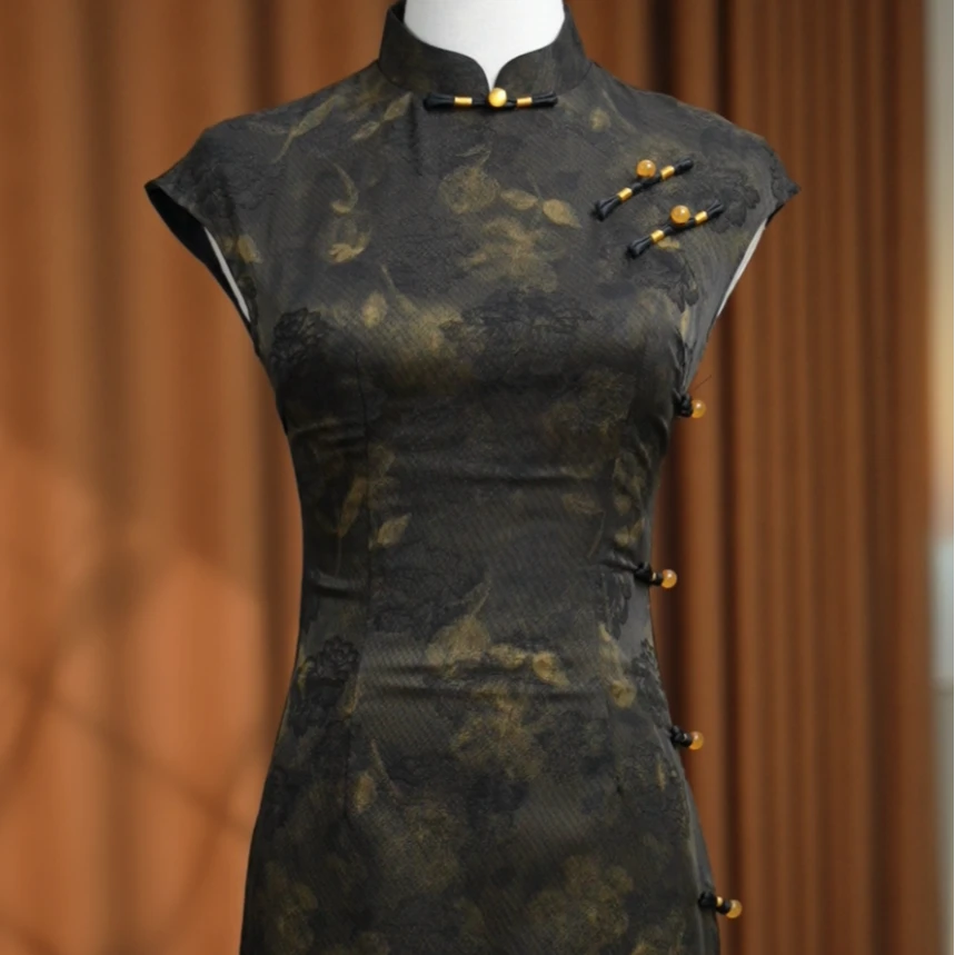 雅木 之茵 春夏气质百搭款旗袍（衣长120cm左右）