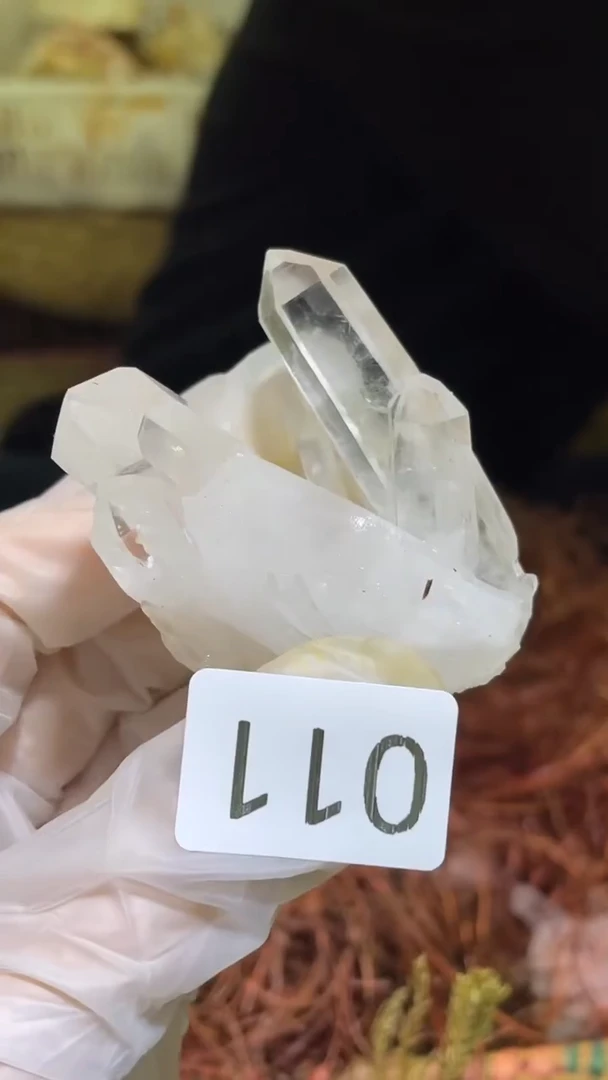 未镶嵌珠宝半成品水晶晶簇-11