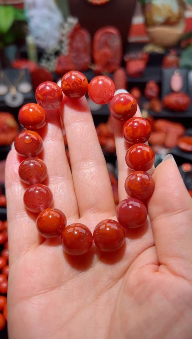 未镶嵌手链南红玛瑙尕**™手串