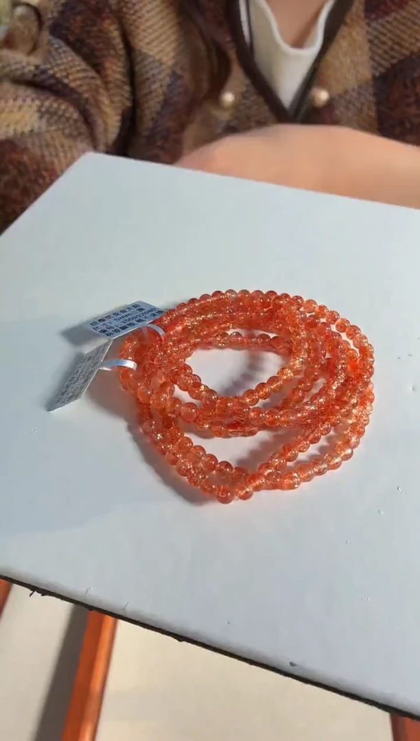 未镶嵌手链日光石5m金太阳手链多样性发一