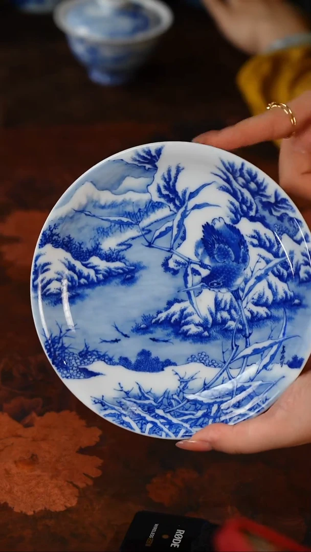 画堂九字雪景单翠壶承@@htc1315