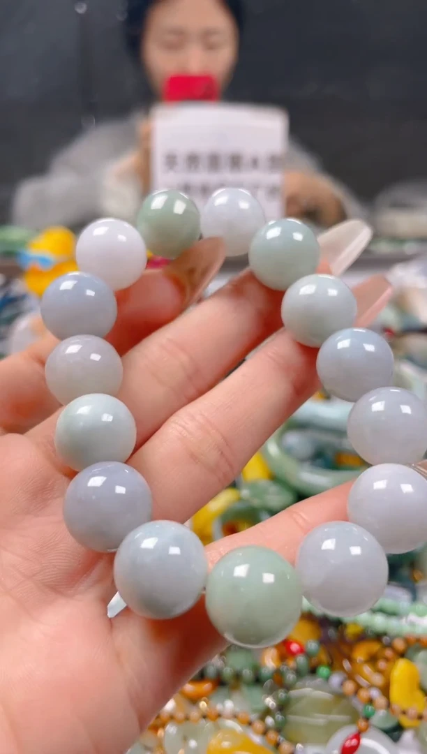 【闪购商品】翡翠颈饰未镶嵌13-14MM/E/翡翠A货一图一物