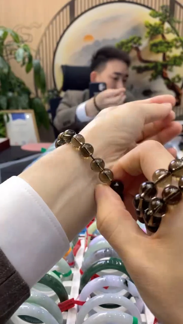 【闪购商品】烟晶手串未镶嵌000002652/多样性发货仅发其一
