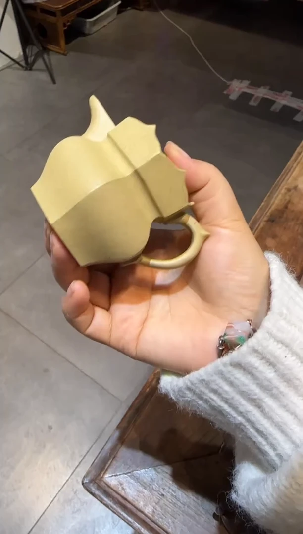 茶壶紫砂观*本绿小僧帽