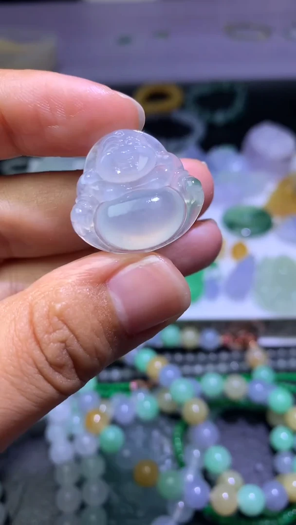 未镶嵌定制翡翠毛货