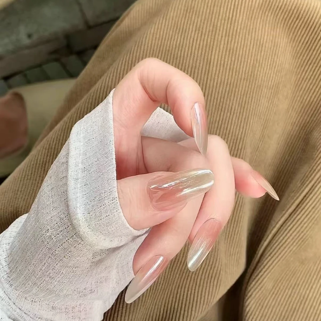 Tuge Nail“3000瓦黄”设计师高定高级感原创小众设计师美甲TGT822