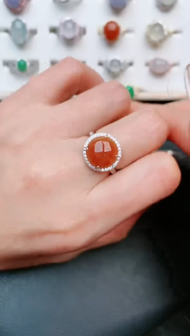 【闪购商品】翡翠戒指银S925镶嵌.....