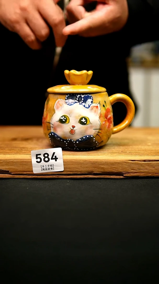 @@陶园瓷舍@@纯手工手绘@高温釉下彩