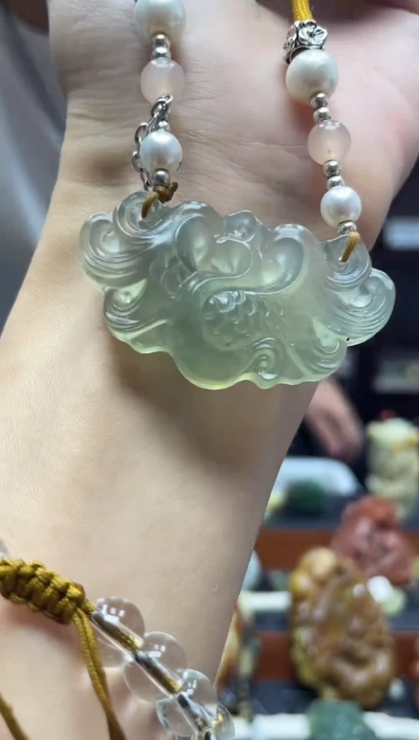 未镶嵌岫玉吊坠多样性发*货拍一发一