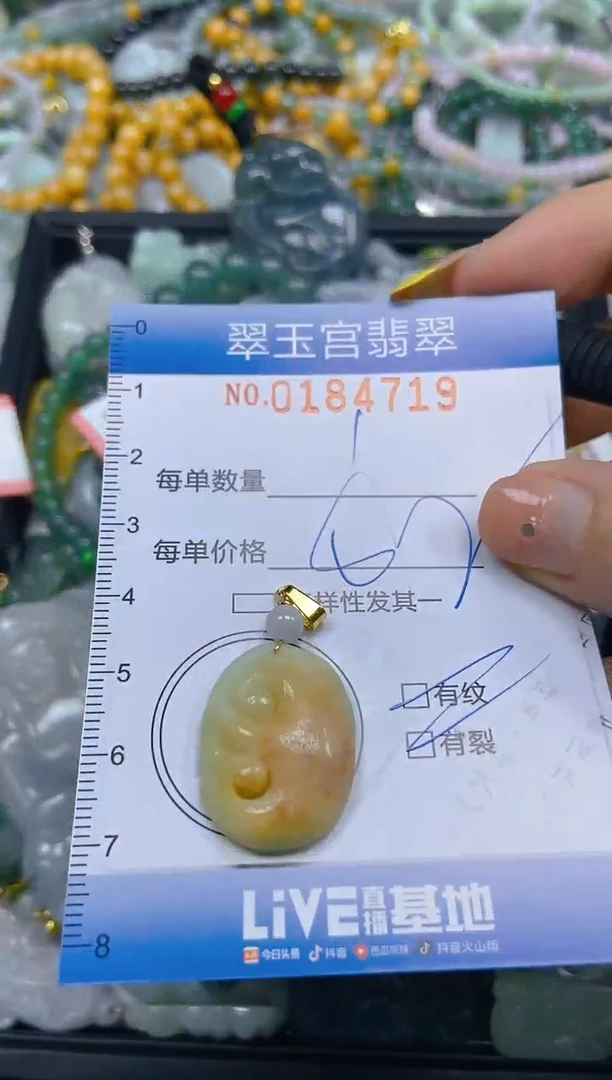 翡翠未镶嵌颈饰闪购0184720