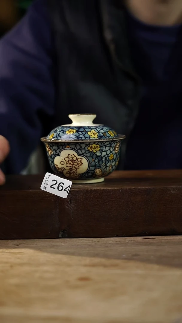 瓷片福利设计师款/盖碗