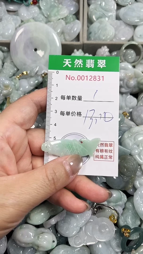 翡翠未镶嵌吊坠(不含链)2831