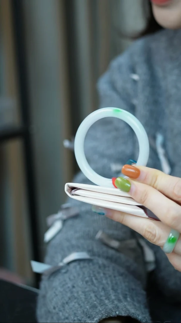 未镶嵌手镯翡翠22-52#圆条/姿/3