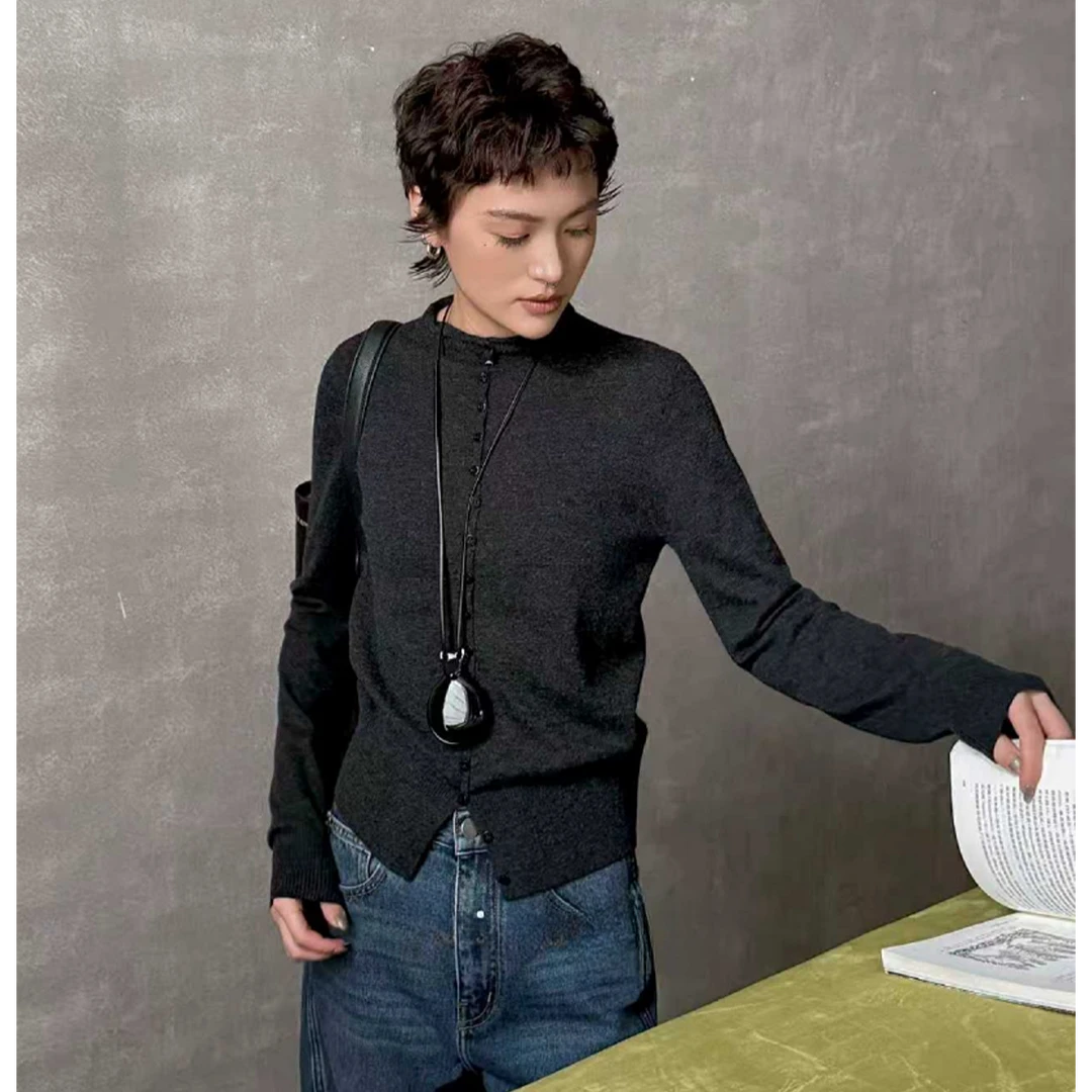 COCO ZHANG&BMS时尚百搭长袖打底衫2737