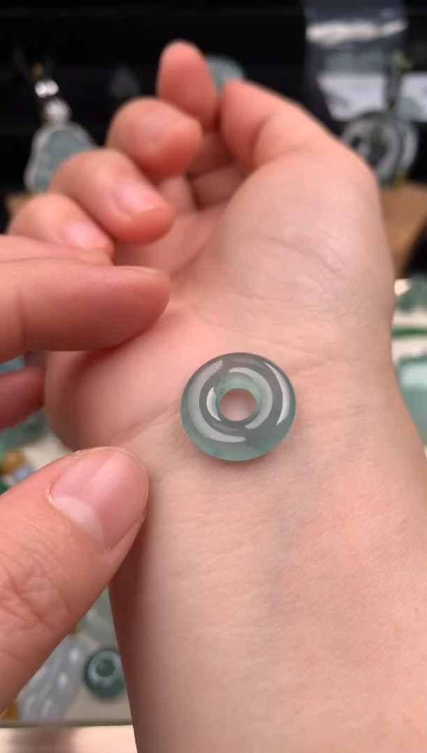 吊坠(不含链)未镶嵌翡翠甜甜圈