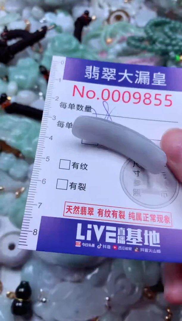 吊坠(不含链)未镶嵌翡翠9855