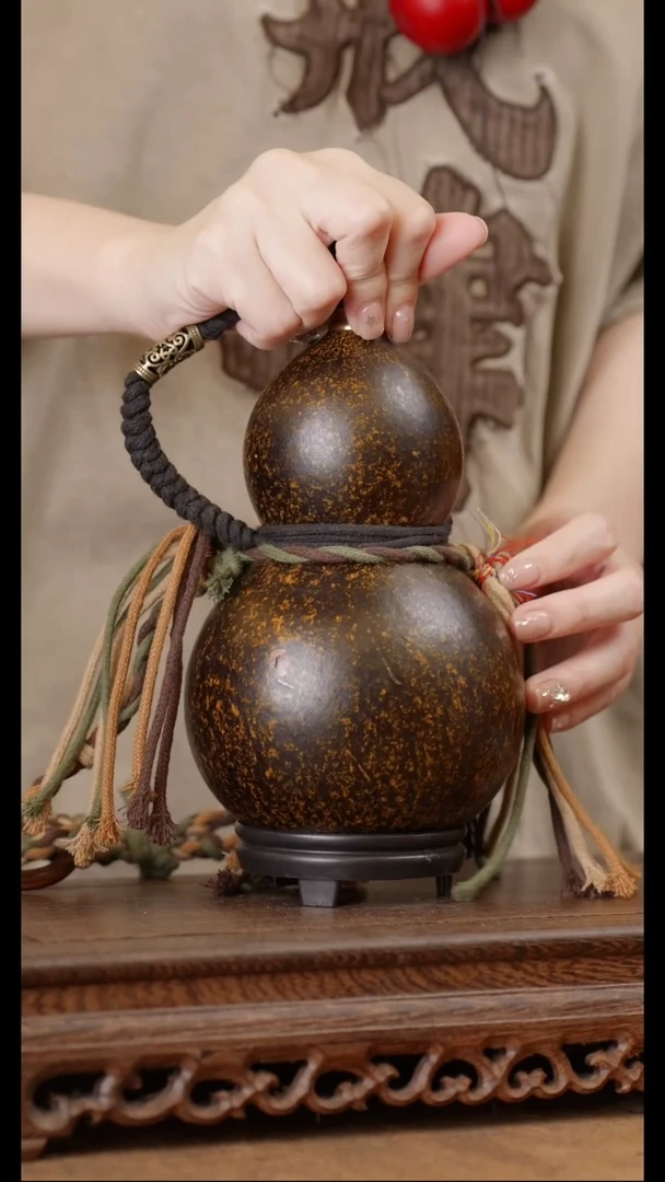 ***28号精品天然大漆酒葫芦一物一拍~