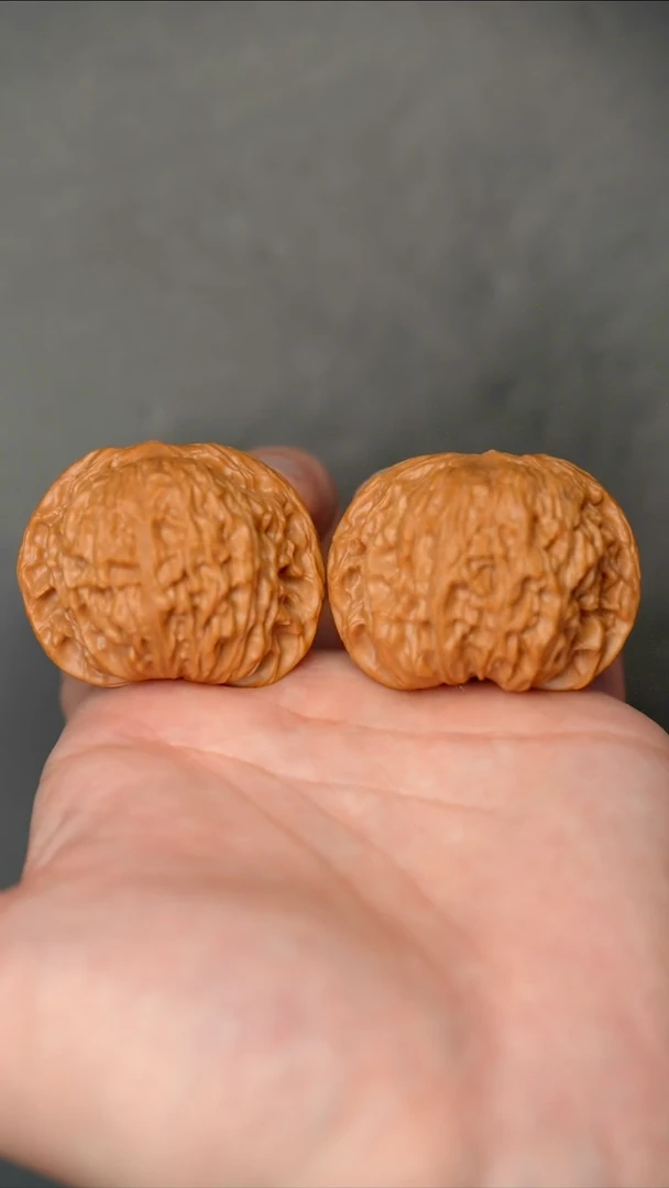 文玩核桃把件全品磨盘41