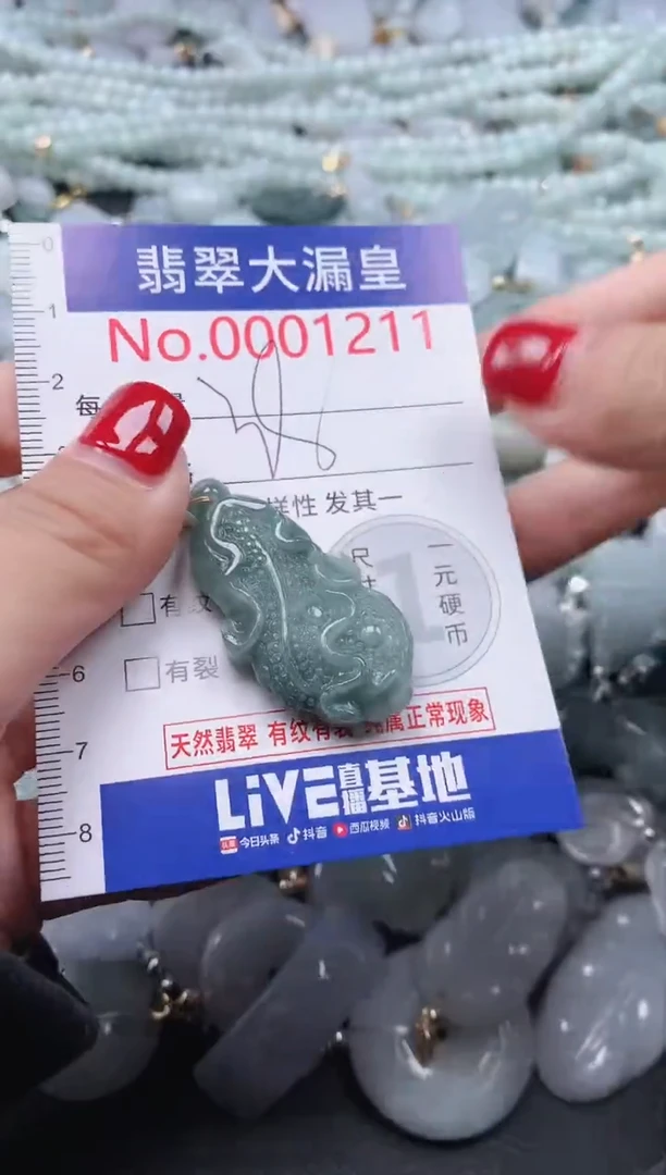 颈饰未镶嵌翡翠1211