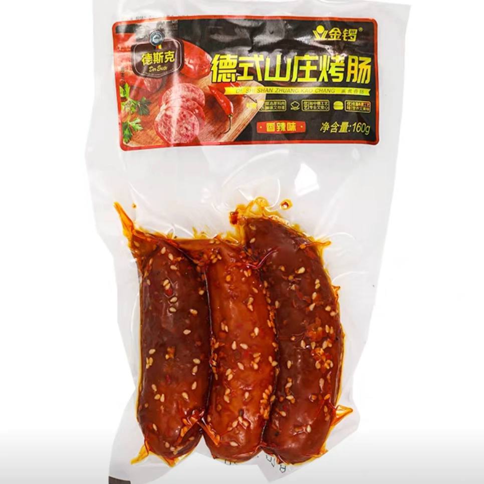 德式山庄烤肠蒜香味 香辣味160g 新品