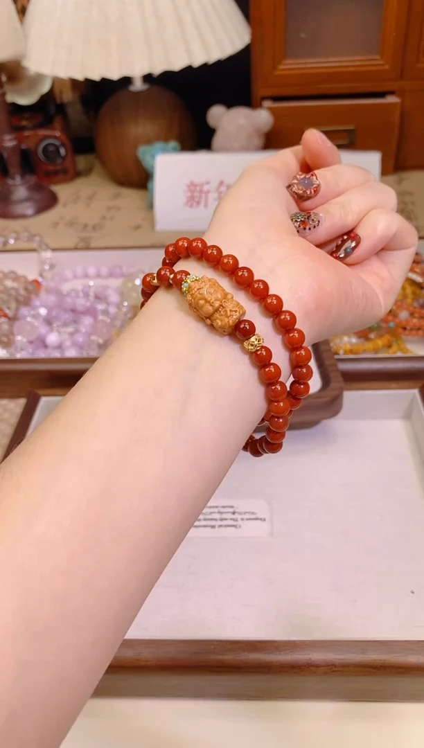 【闪购商品】玛瑙手饰未镶嵌233手串