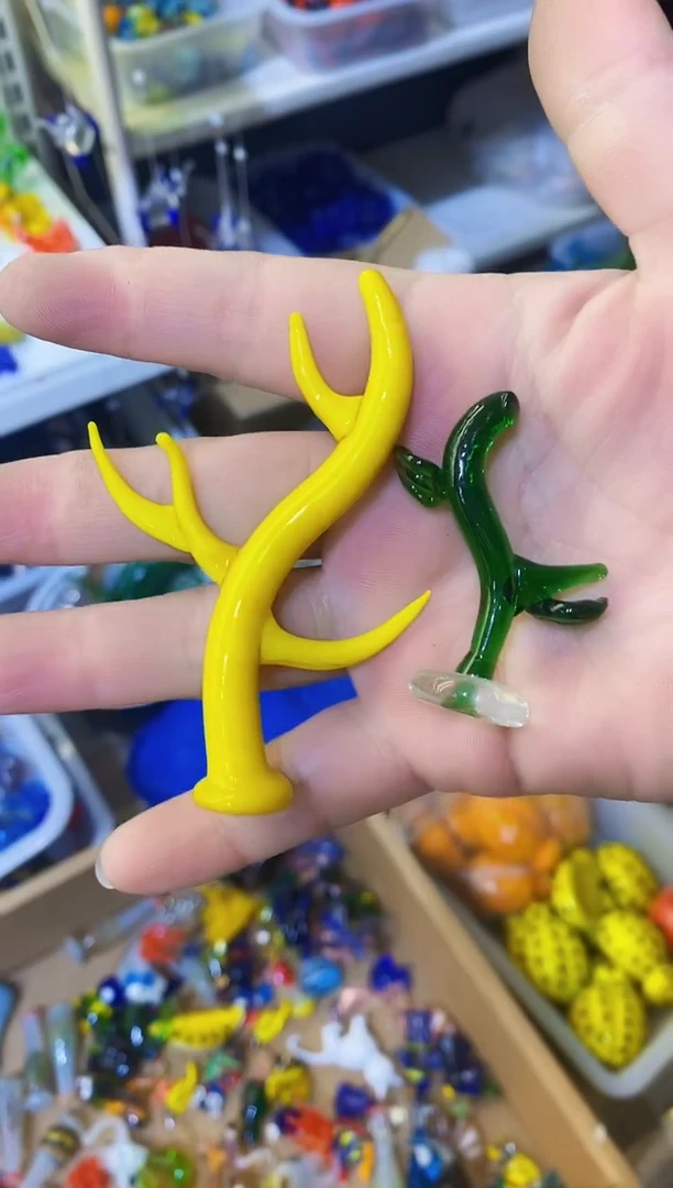 【闪购商品】琉璃手工艺品水草2个