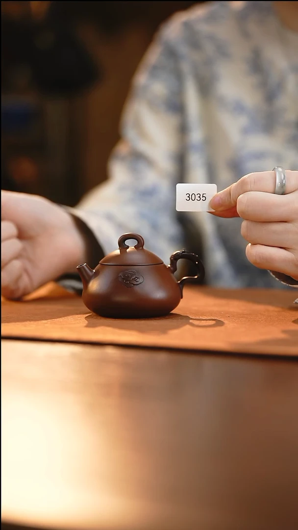 雲梦茶器紫陶茶壶3035