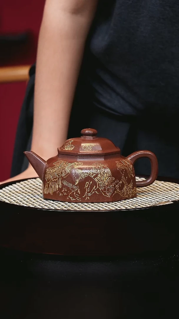 茶壶紫砂宜兴茶壶h6631808