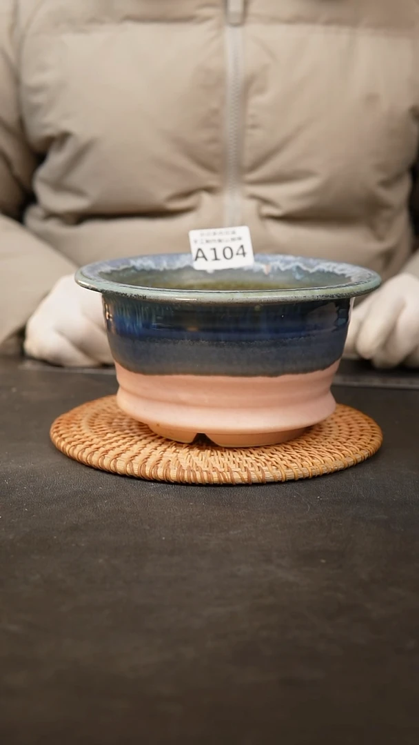 【闪购商品】瓷片104泥泥手工花盆