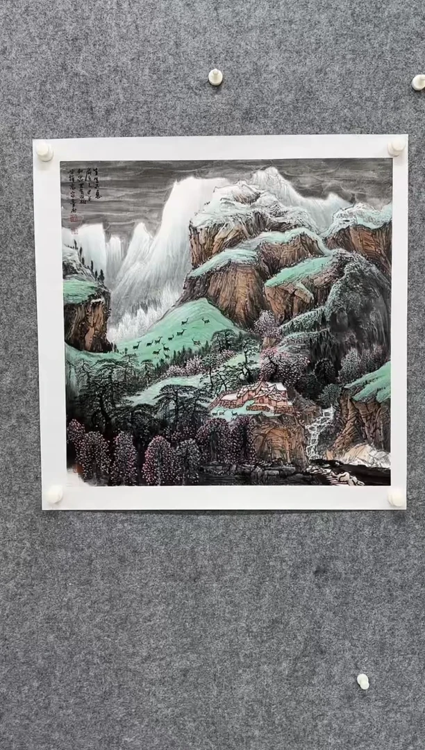 国画DH-LZZ老师绘画作品