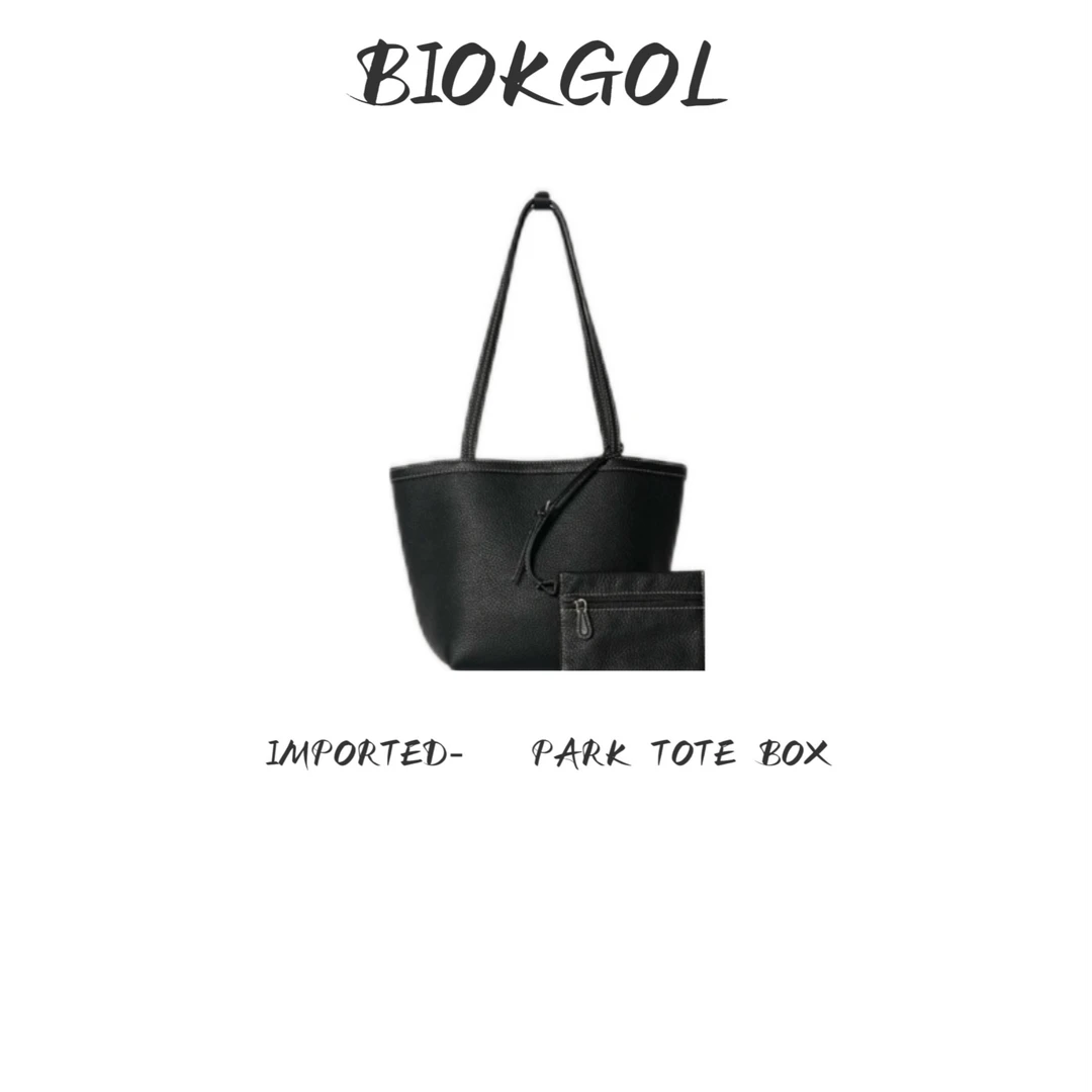 BIOKGOL/百顾卵石纹TC牛皮 内里小羊皮  全钢五金 PARK TOTE 9265