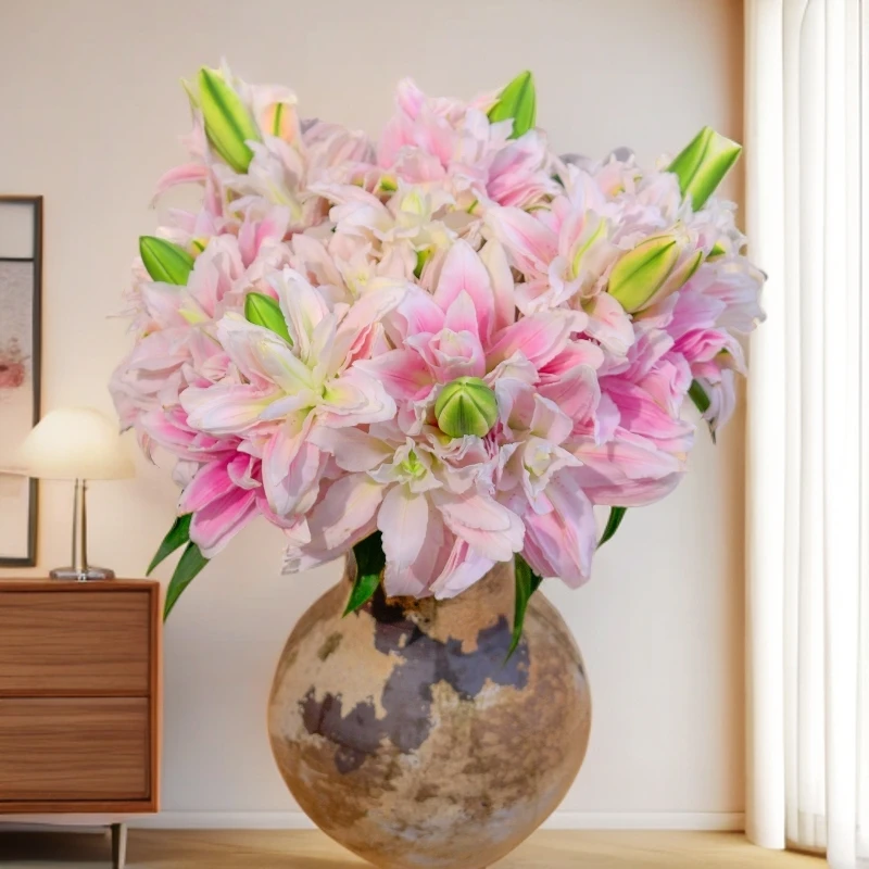 【植迷专属】粉霞 重瓣香水百合层次感云南直发鲜花水养插花