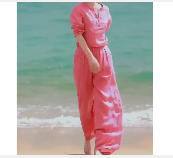 2025春季新款网红同款洋气减龄气质休闲修身上衣裤子套装女幸8