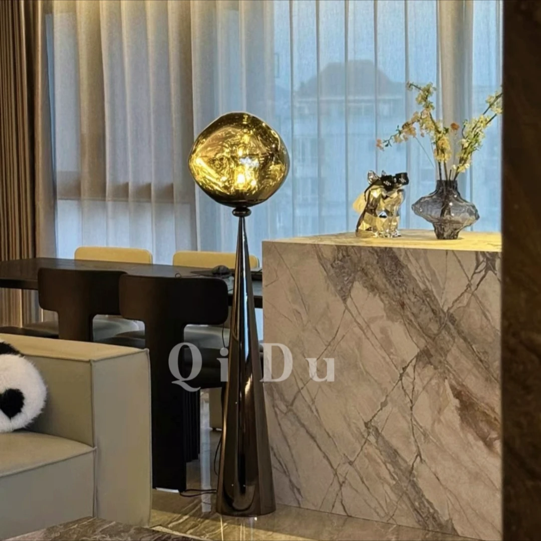 熔岩落地灯意式轻奢现代简约客厅落地灯卧室高级酒店装饰氛围灯