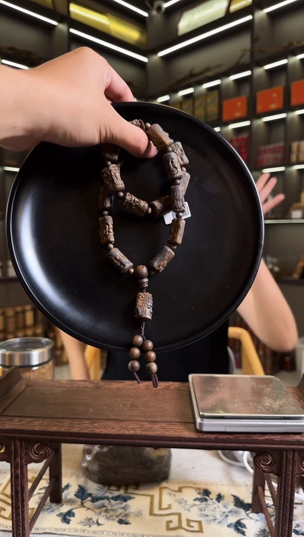 手串沉香十八罗汉50克+多圈发货一条