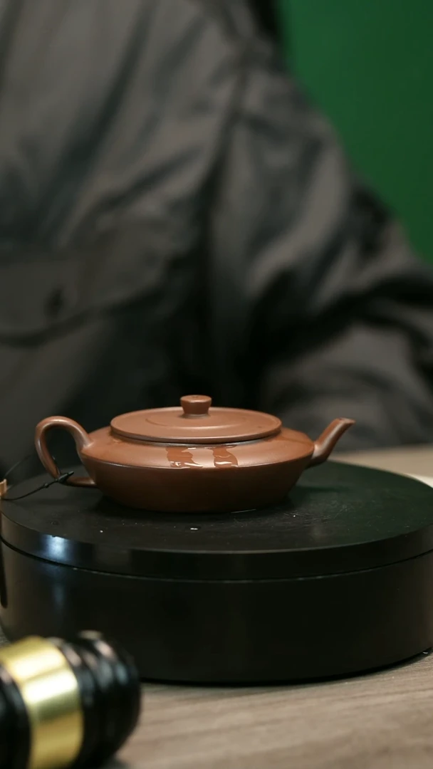 茶壶紫砂宝*H2451赵信军底槽青扁莲