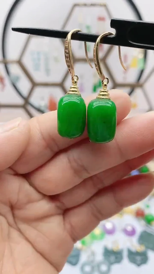 未镶嵌翡翠耳饰3