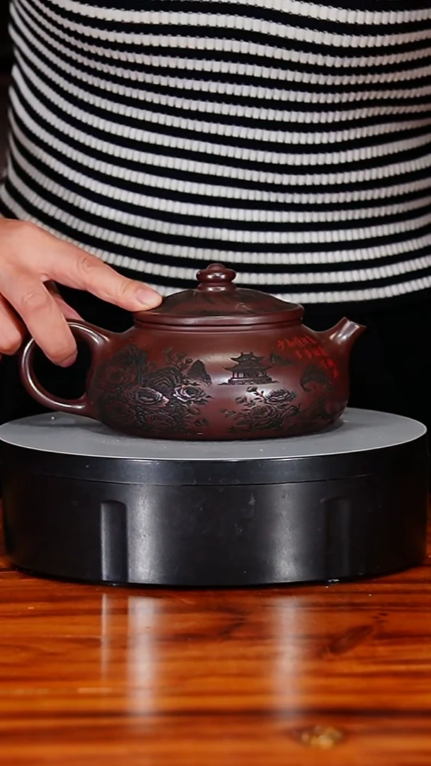 宜兴原矿紫砂壶茶壶500C