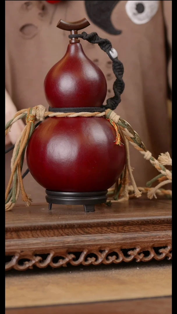 293号精品天然大漆酒葫芦一物一拍~