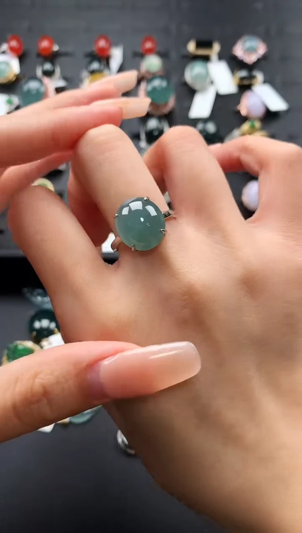 【闪购商品】翡翠戒指未镶嵌654978606890欧7