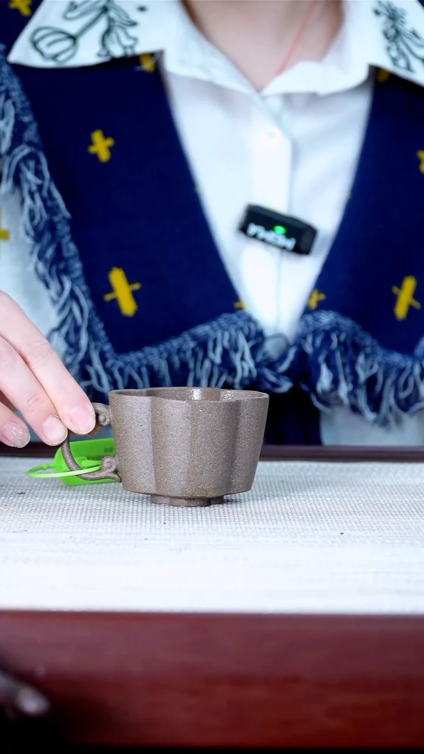 【闪购商品】紫砂茶壶蟹壳青主人杯四季如意