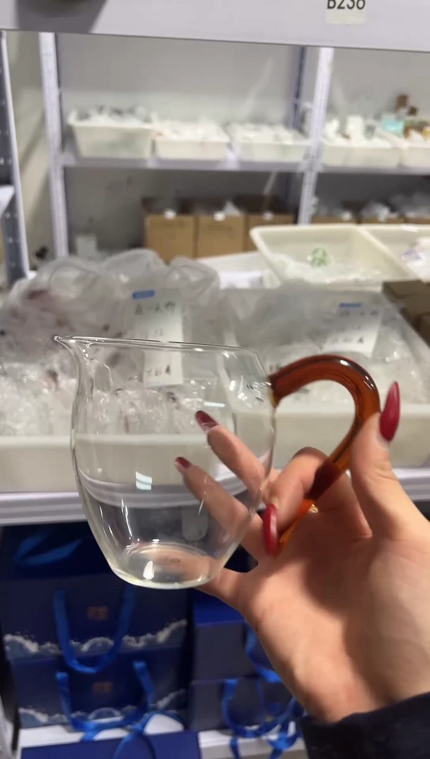 禾器怡然公道杯琥珀大号简易包装