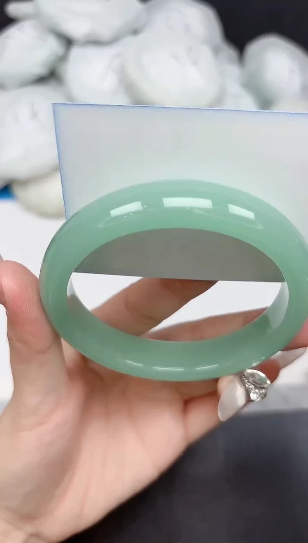 未镶嵌手镯石英质玉194-63-64